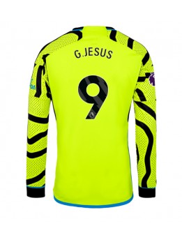 Arsenal Gabriel Jesus #9 Gostujuci Dres 2023-24 Dugim Rukavima